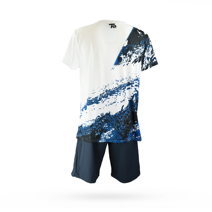 T-SHIRT Montagne Blu