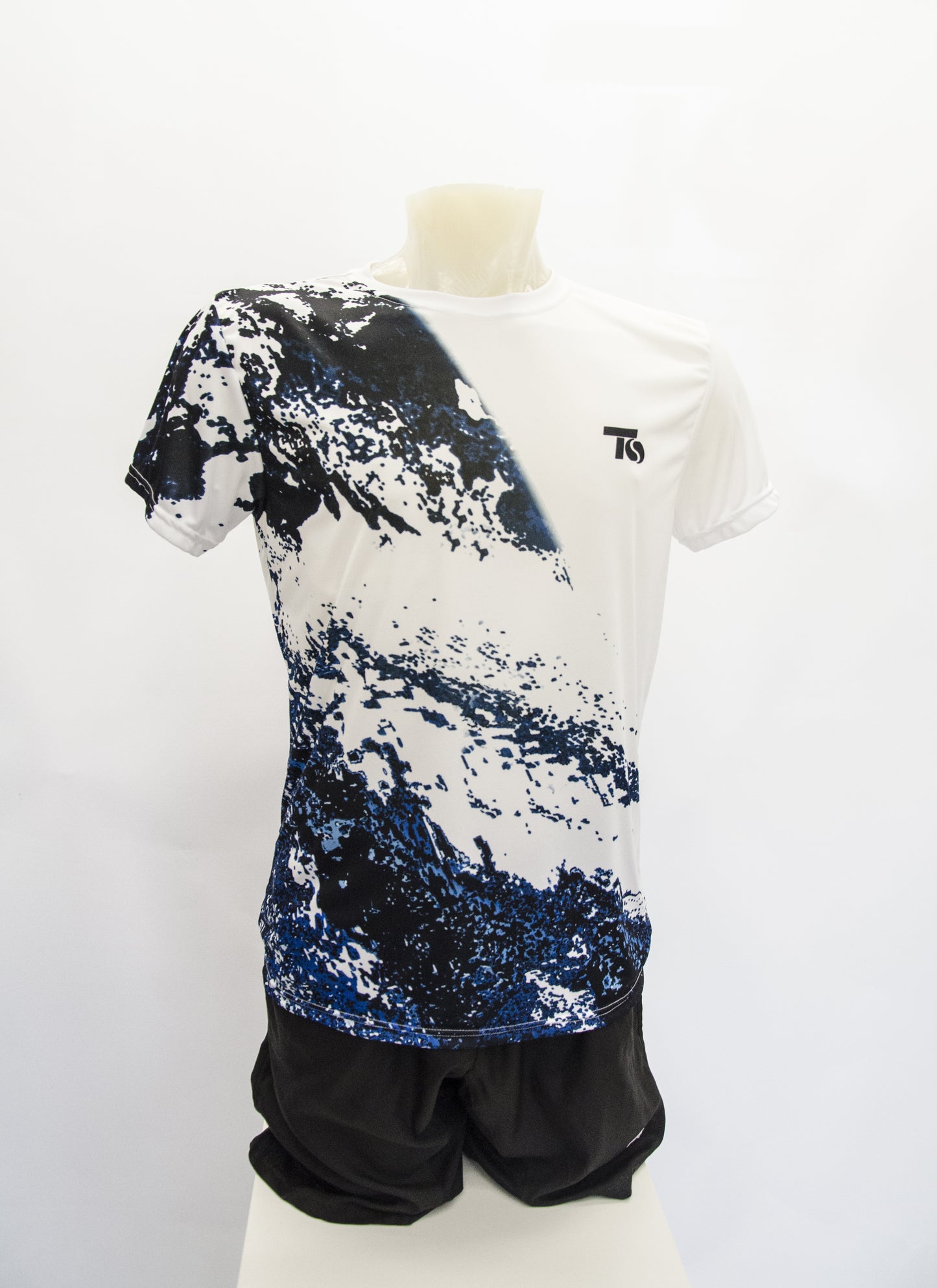 T-SHIRT Montagne Blu